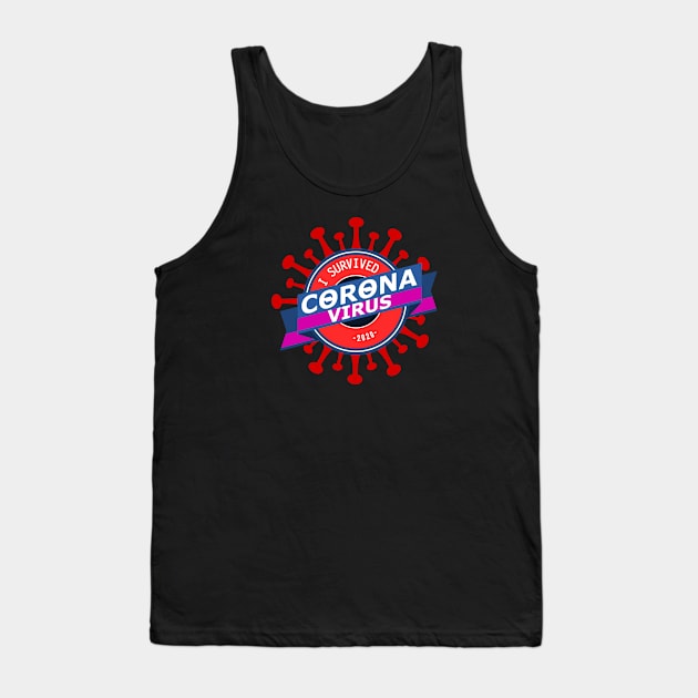 I Survived Coronavirus Tank Top by MOREtv